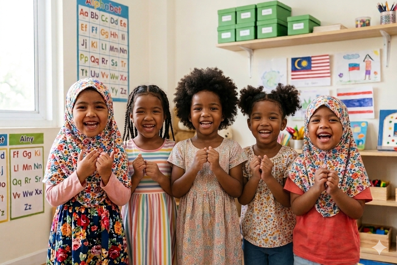 Autism kids thriving together
